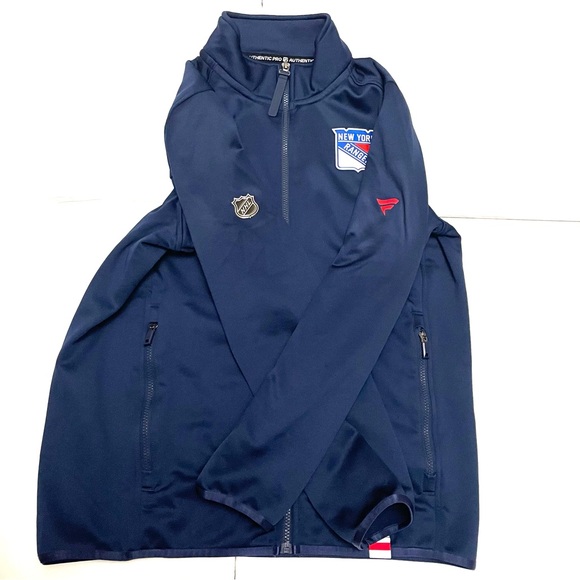 New York Rangers Fanatics Pro Jacket NHL  Men's Navy Size M - Picture 7 of 11